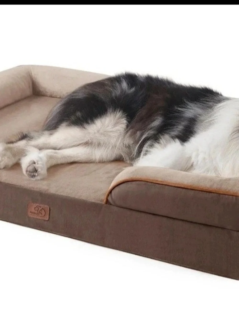 Bedspread Convoluted Foam Pet Sofa Brown ( Medium Dogs)